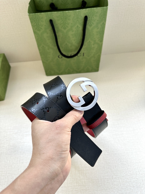 グッチベルト激安角部分ディテール